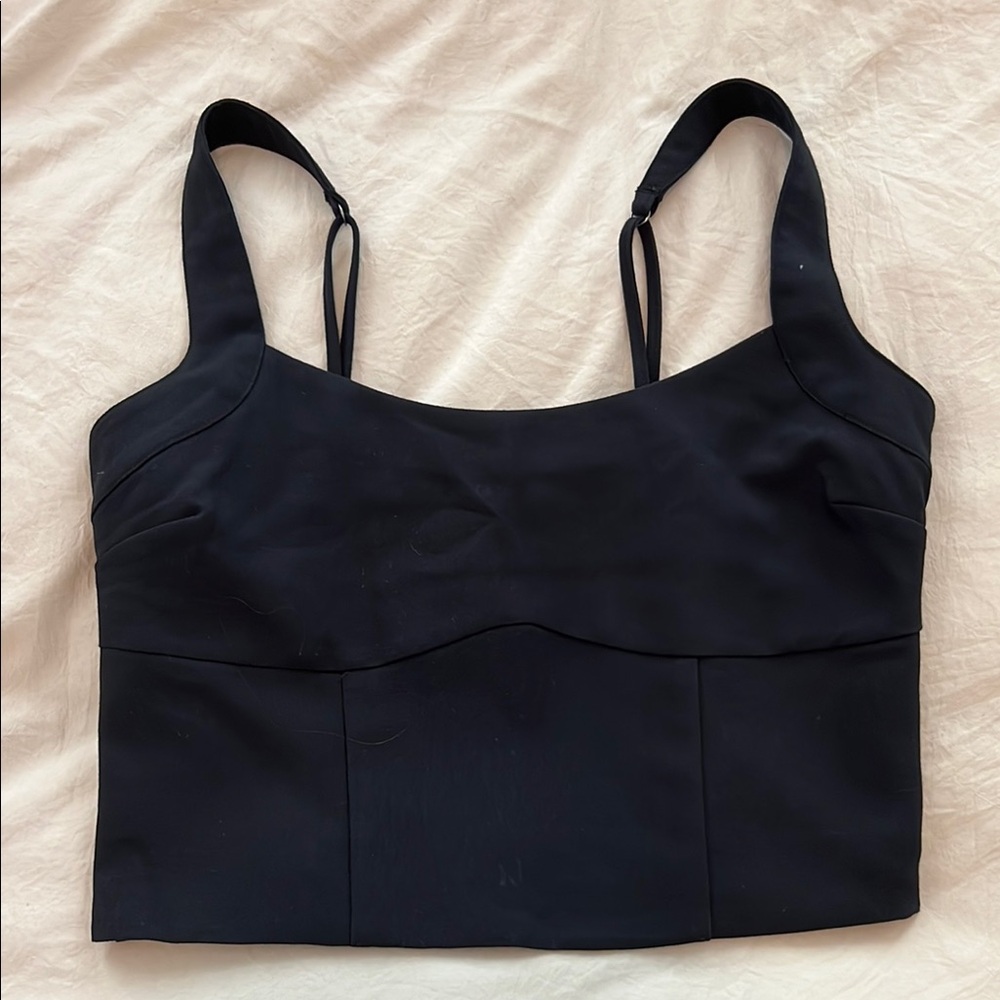 Abercrombie & Fitch Black Tailored Tank Top